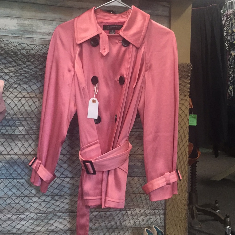 INC pink double button